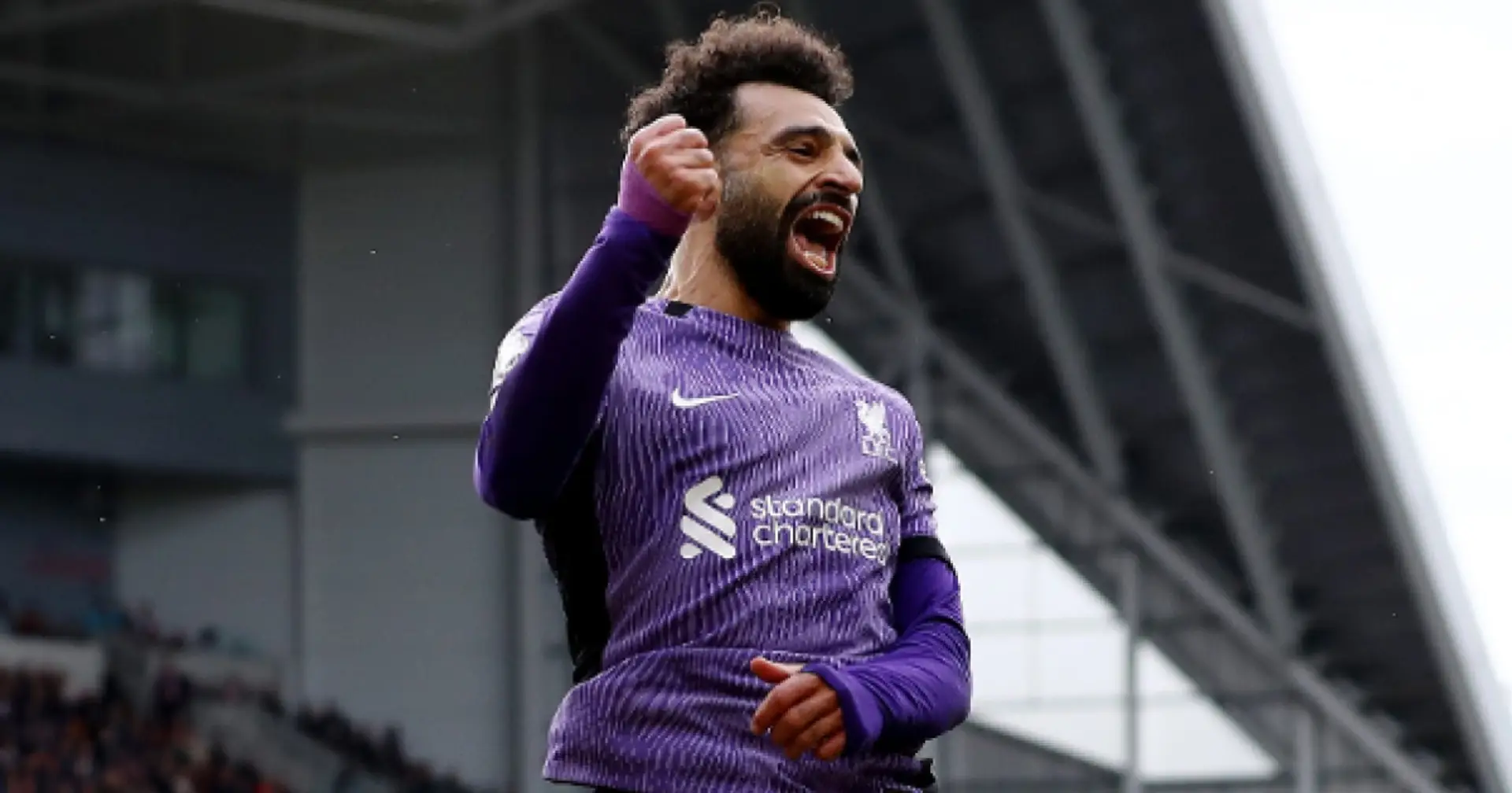 'He could have had a hat-trick': Klopp on Salah's game against Brentford 