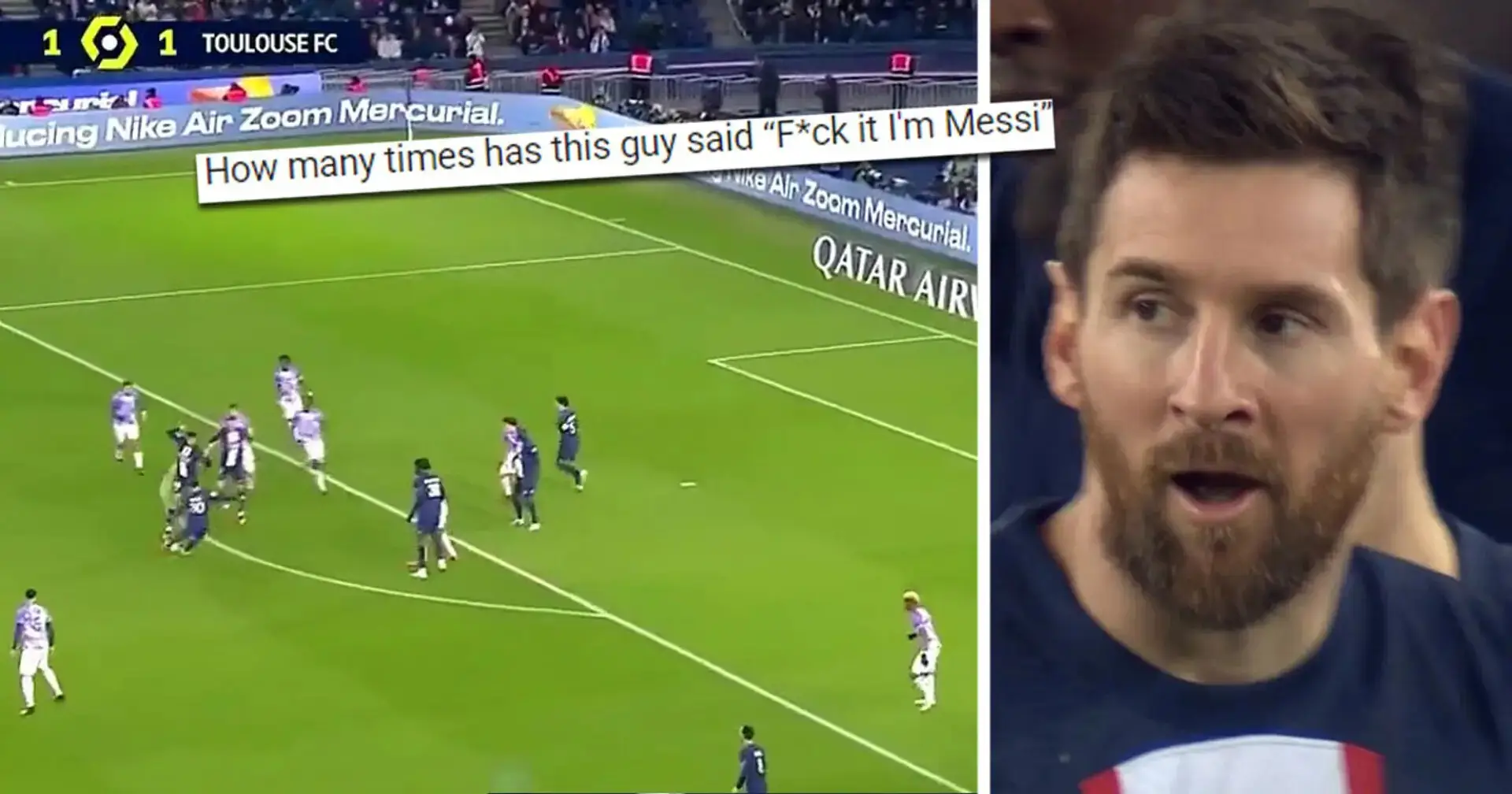 "Verdammt, Alter, hör auf, du bist doch schon Weltmeister!": Fans begeistert von Messis Leistung gegen Toulouse