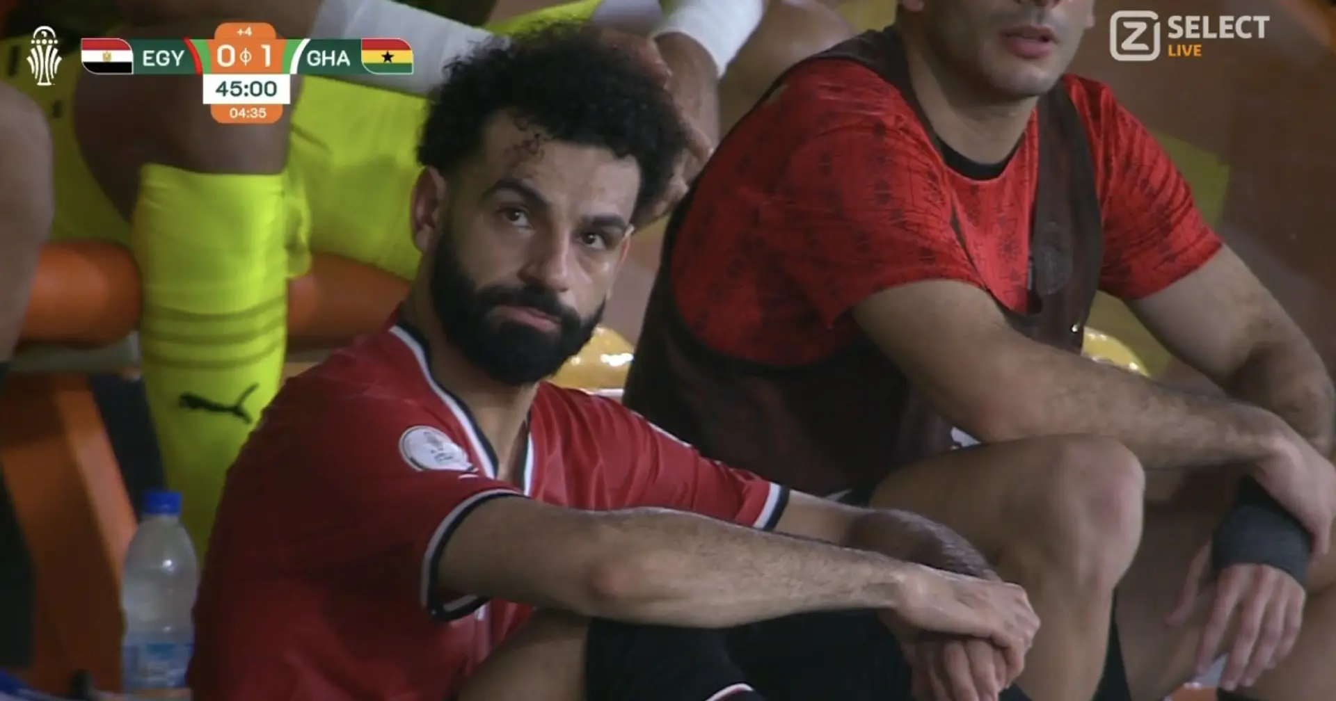 Mohamed Salah comes off in Egypt vs Ghana with suspected hamstring injury