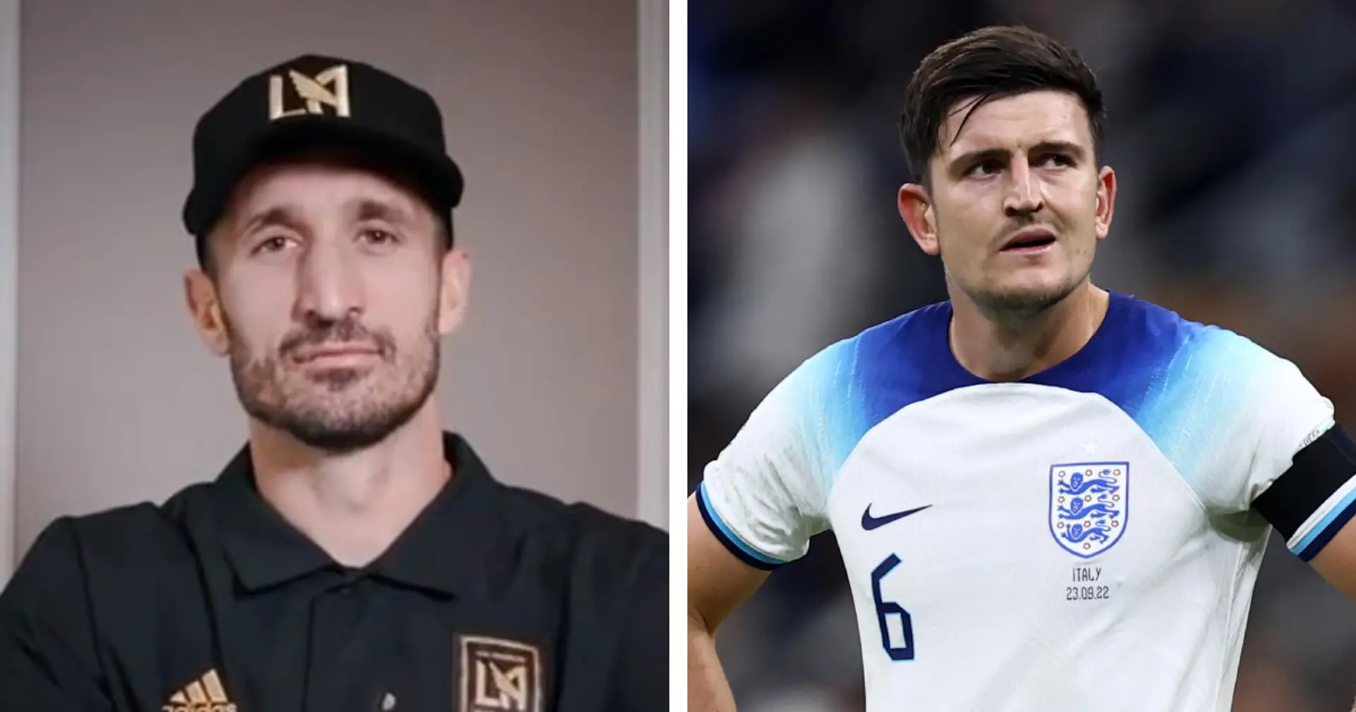 Giorgio Chiellini: 'Man United require too much of Harry Maguire. English players are pressured by media and fans'