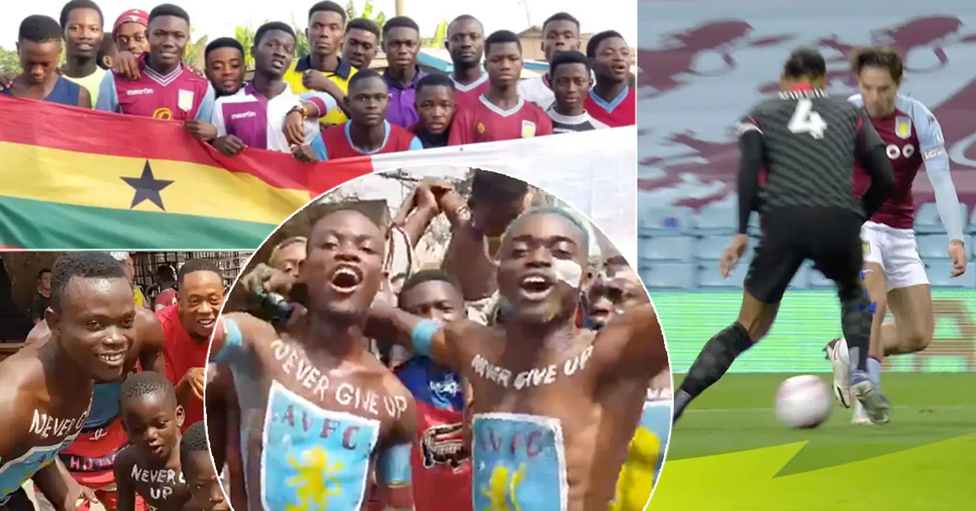 One town in Africa almost exclusively support Aston Villa - then even have a football 'God'