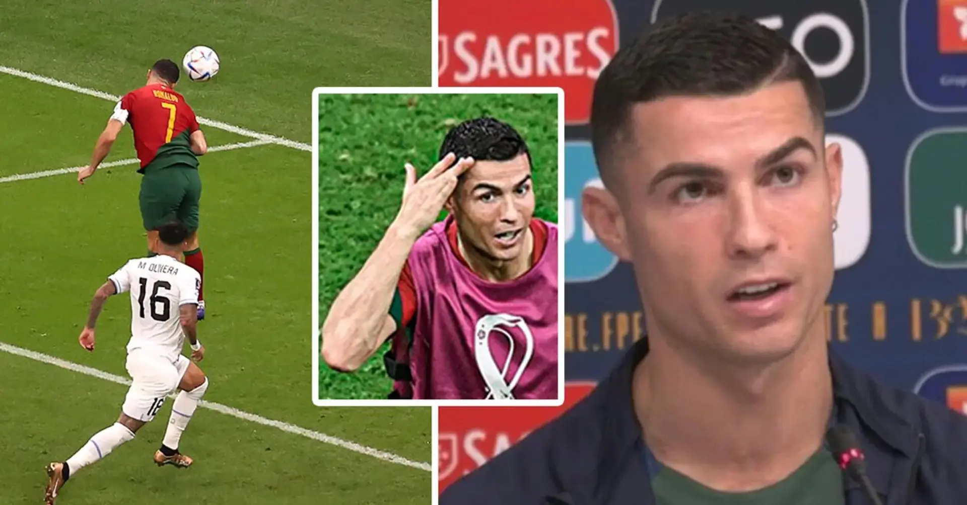 Ronaldo war kürzlich sehr unzufrieden damit, dass das erste Tor gegen Uruguay nicht ihm zugeschrieben wurde. Wisst ihr aber, was er über Tore für die Nationalelf gesagt hat?