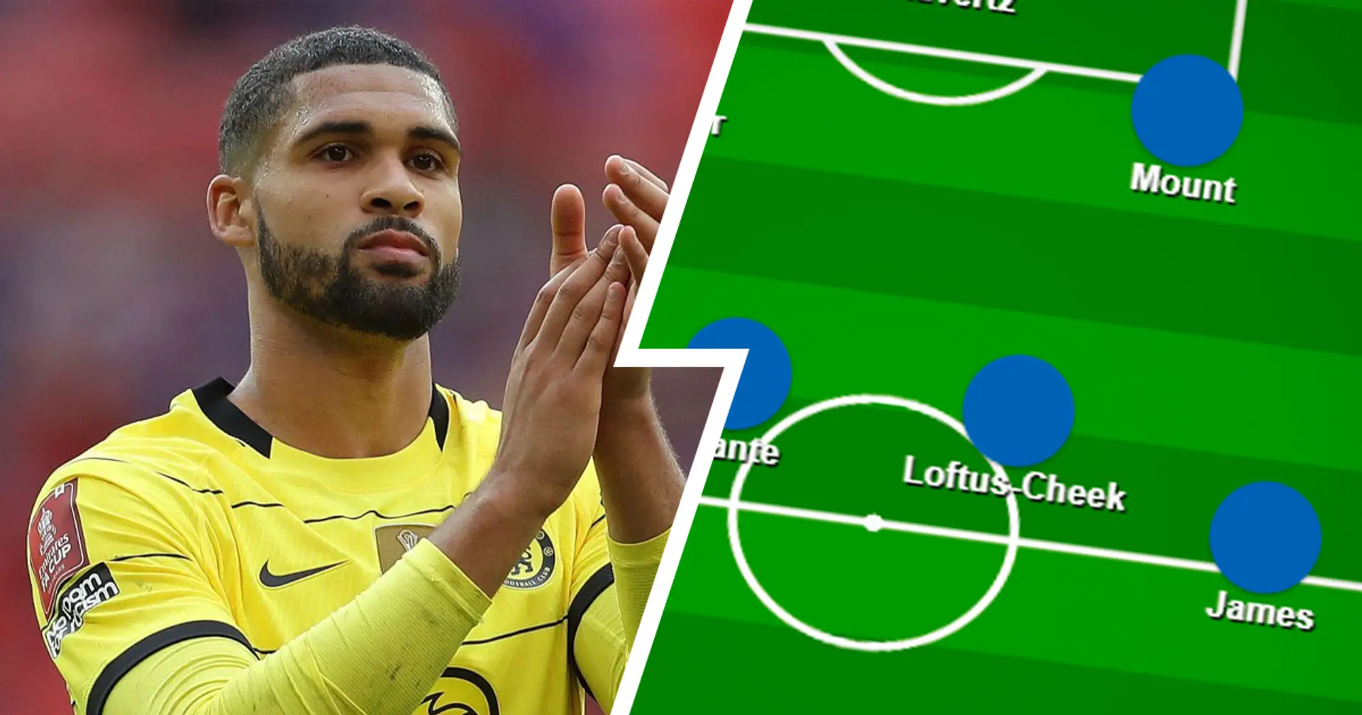 Loftus-Cheek in? Select your preferred Chelsea XI vs Everton from 2 options