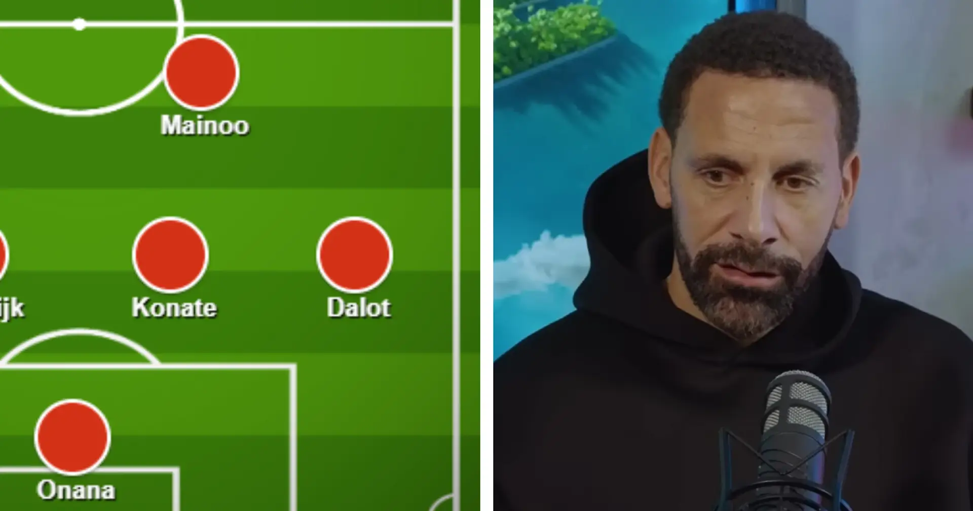 Rio Ferdinand includes 5 Man United players in combined XI with Liverpool, leaves Darwin out