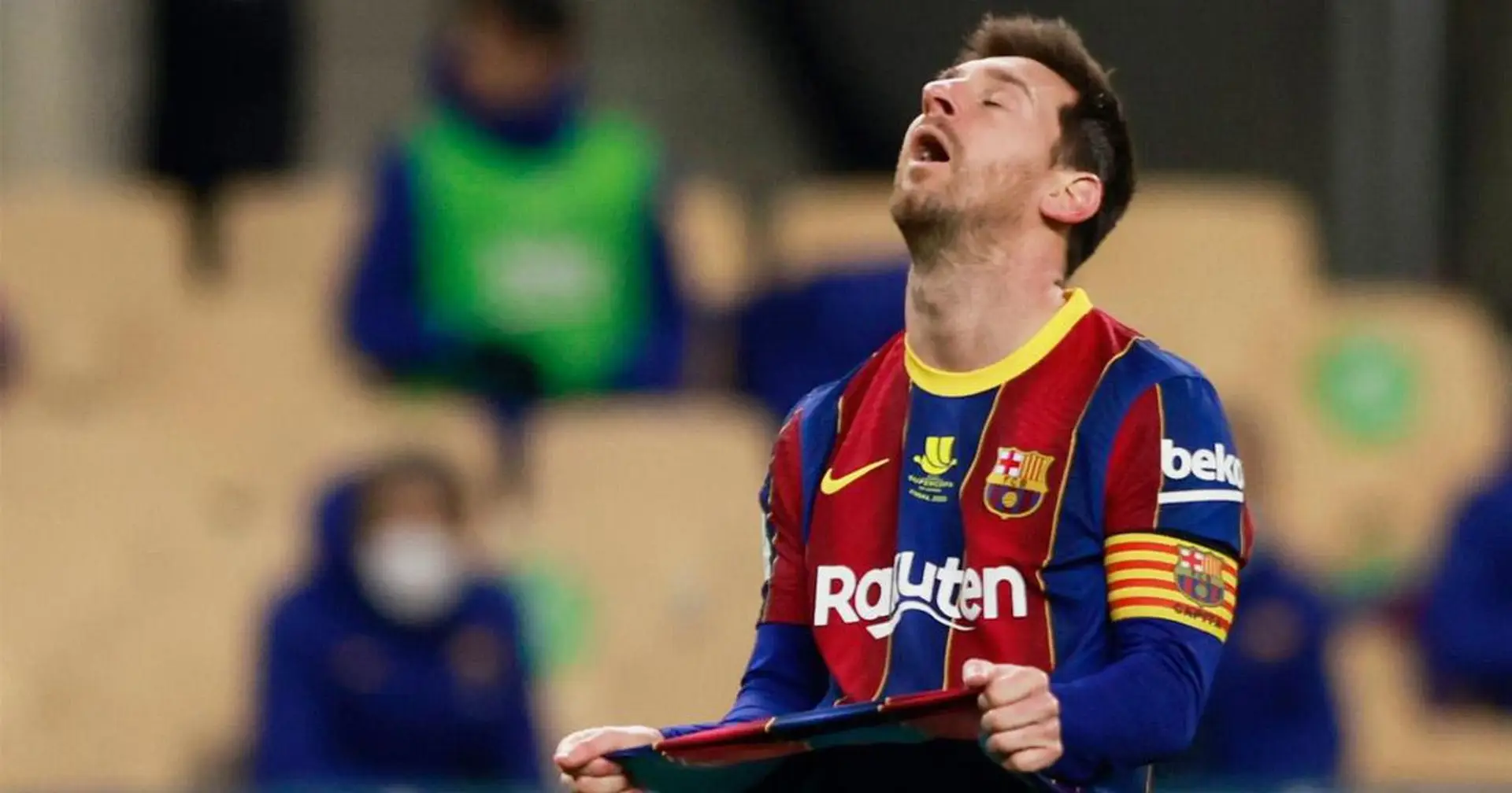 Messi "pourrait rater entre 4 et 12 matchs'' après avoir été expulsé contre l'Athletic Bilbao