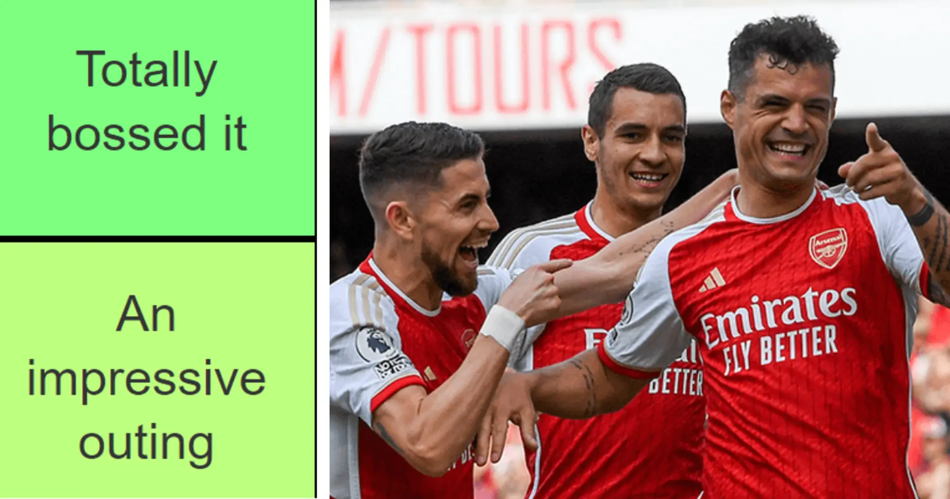 6 players absolutely boss it: Arsenal's performance tierlist for Wolves win