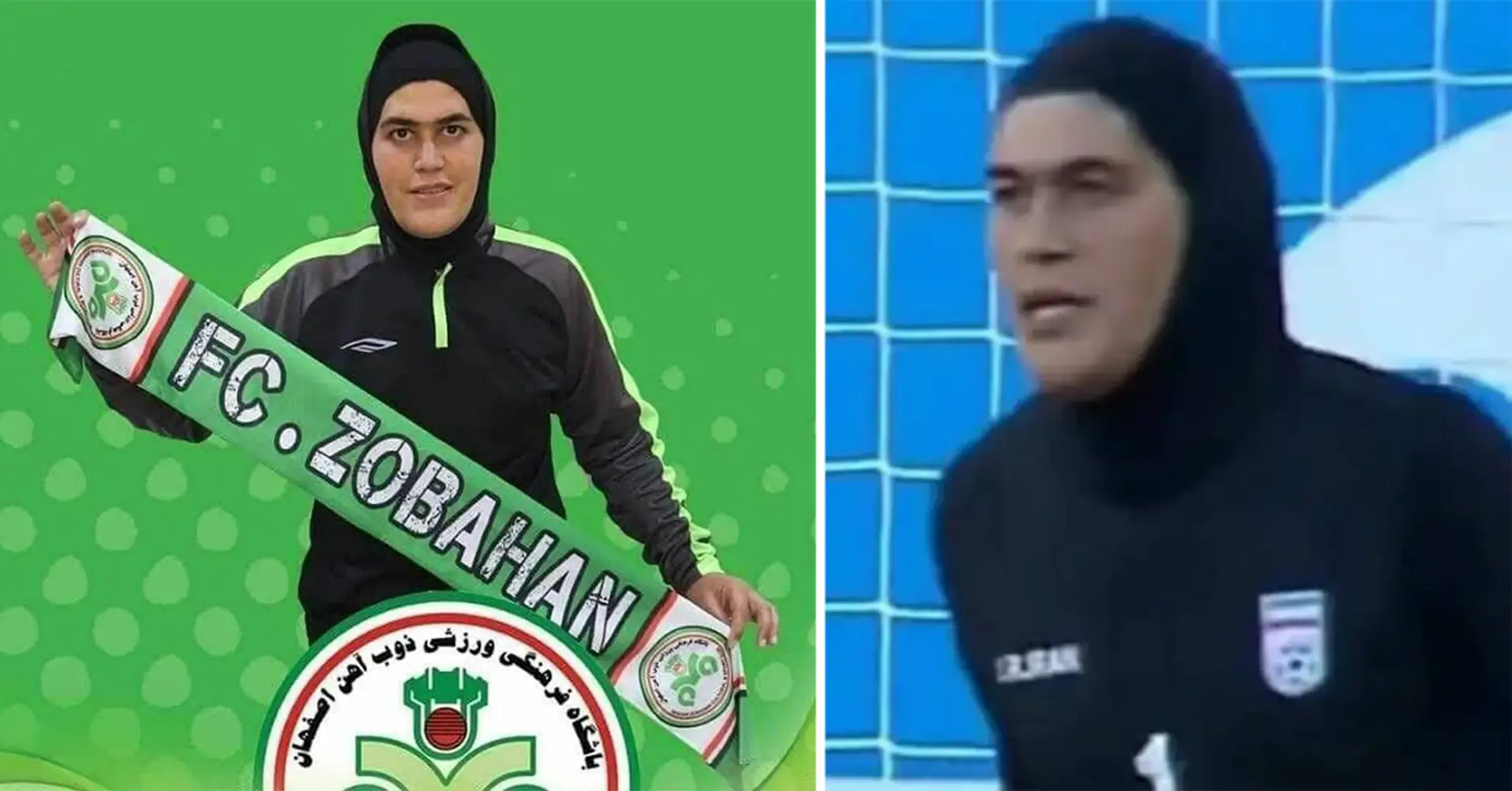 La portera de la Selección de Irán es acusada de ser un hombre