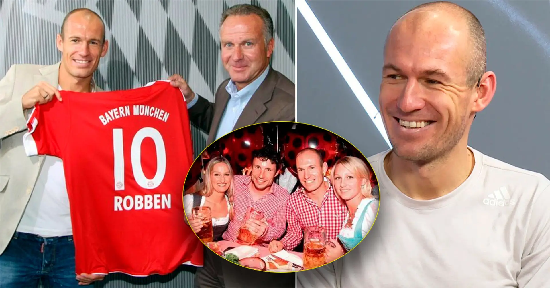"Es war wichtig, dass die hier waren": Robben nennt zwei Personen, die den größten Anteil an seiner Entscheidung für einen Transfer nach München hatten
