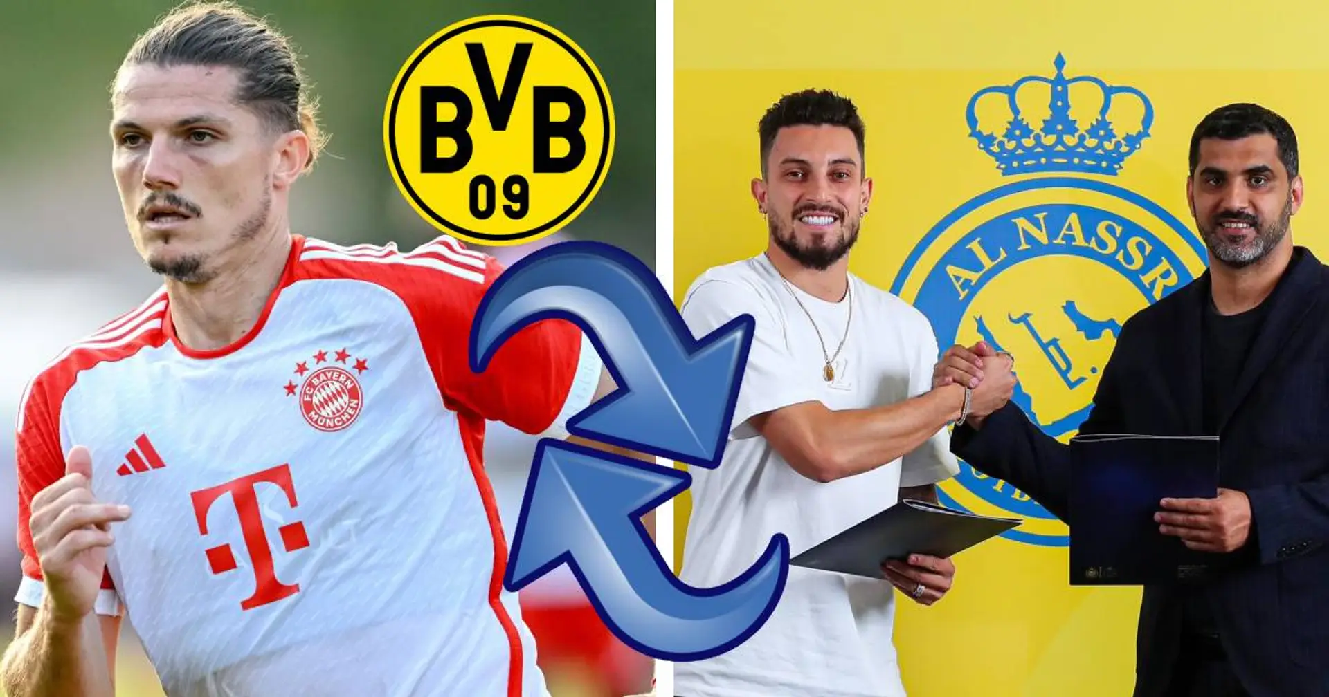Sabitzer zum BVB, Telles zu Al Nassr: Wichtigste Transfer-News des Tages - bei Bayern und weltweit