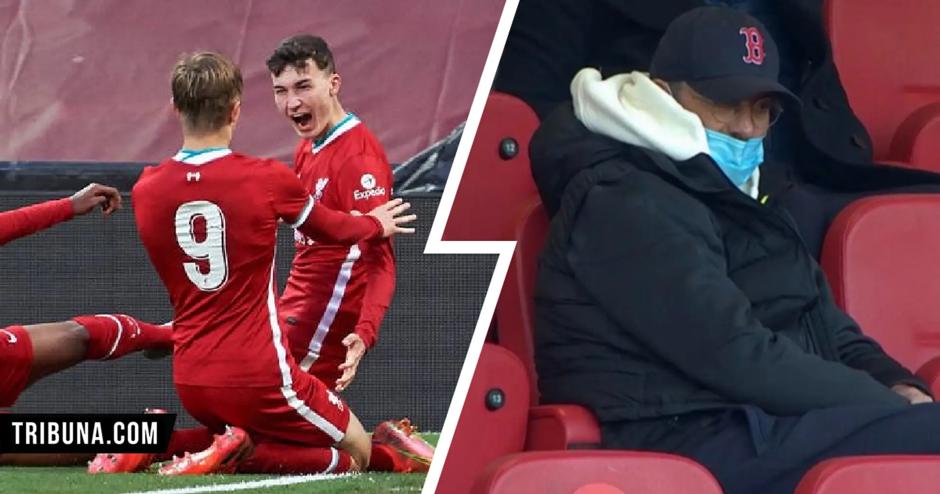 Jurgen Klopp spotted in stands as Liverpool U18s impress with 3-1 win over Arsenal