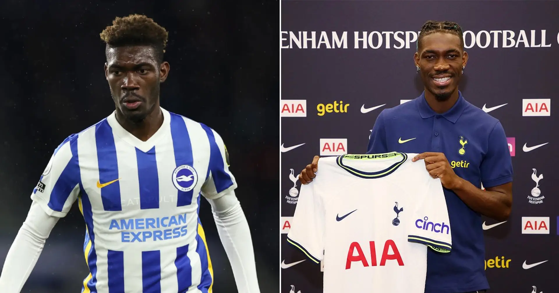 OFFICIAL: Yves Bissouma joins Tottenham from Brighton