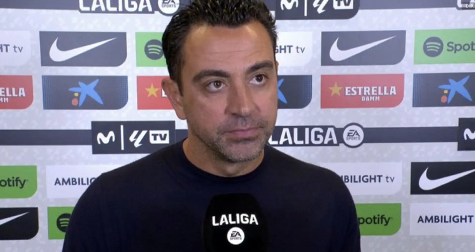 'We will analyse it': Xavi reveals his main concern about Celta win
