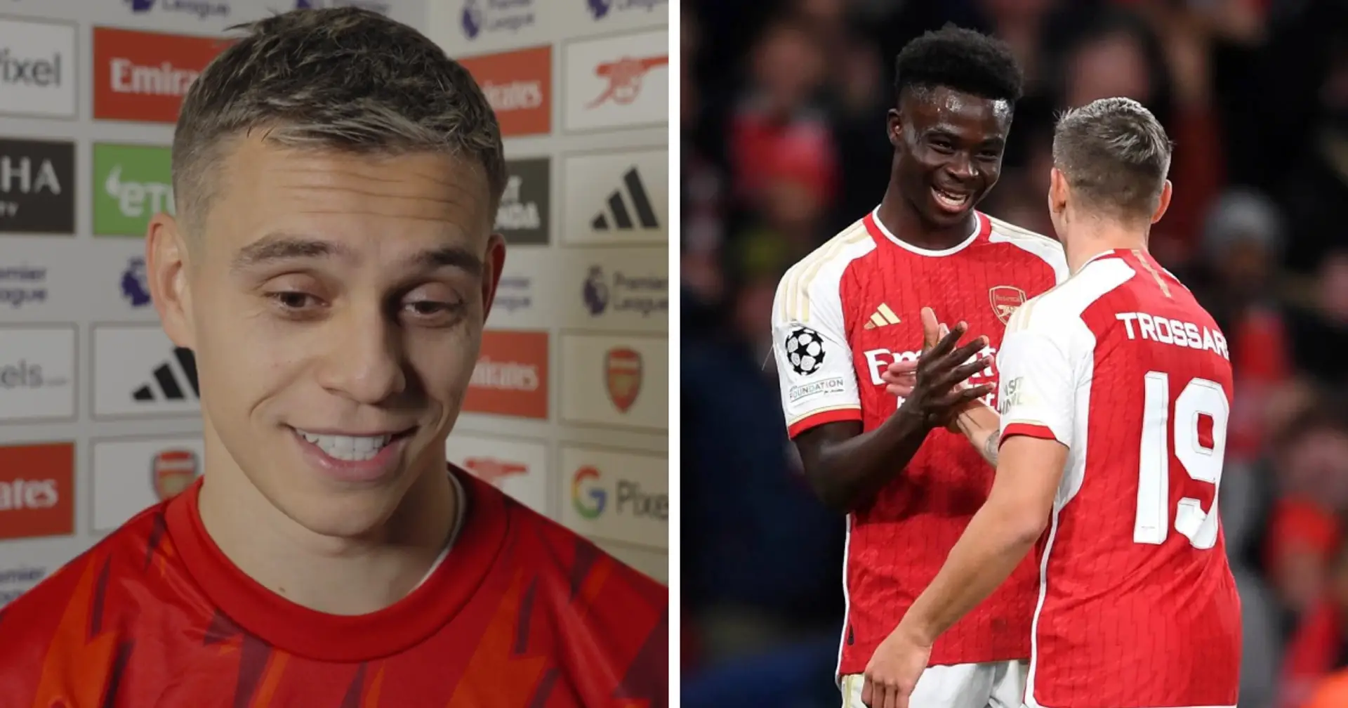 'I don’t know why': Trossard scores his 7th goal for Arsenal with all of them assisted by Saka