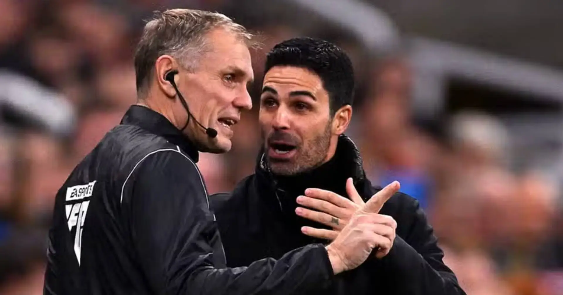 Mikel Arteta charged by FA for referee rant after Newcastle defeat