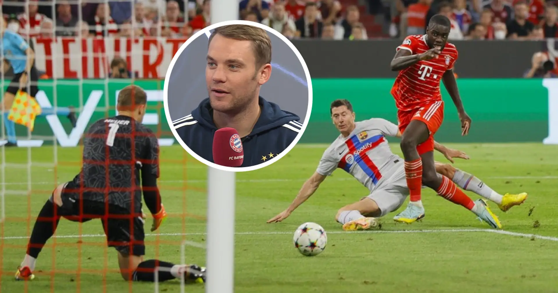 Neuer names 2 game episodes that made things easier for Bayern v Barca