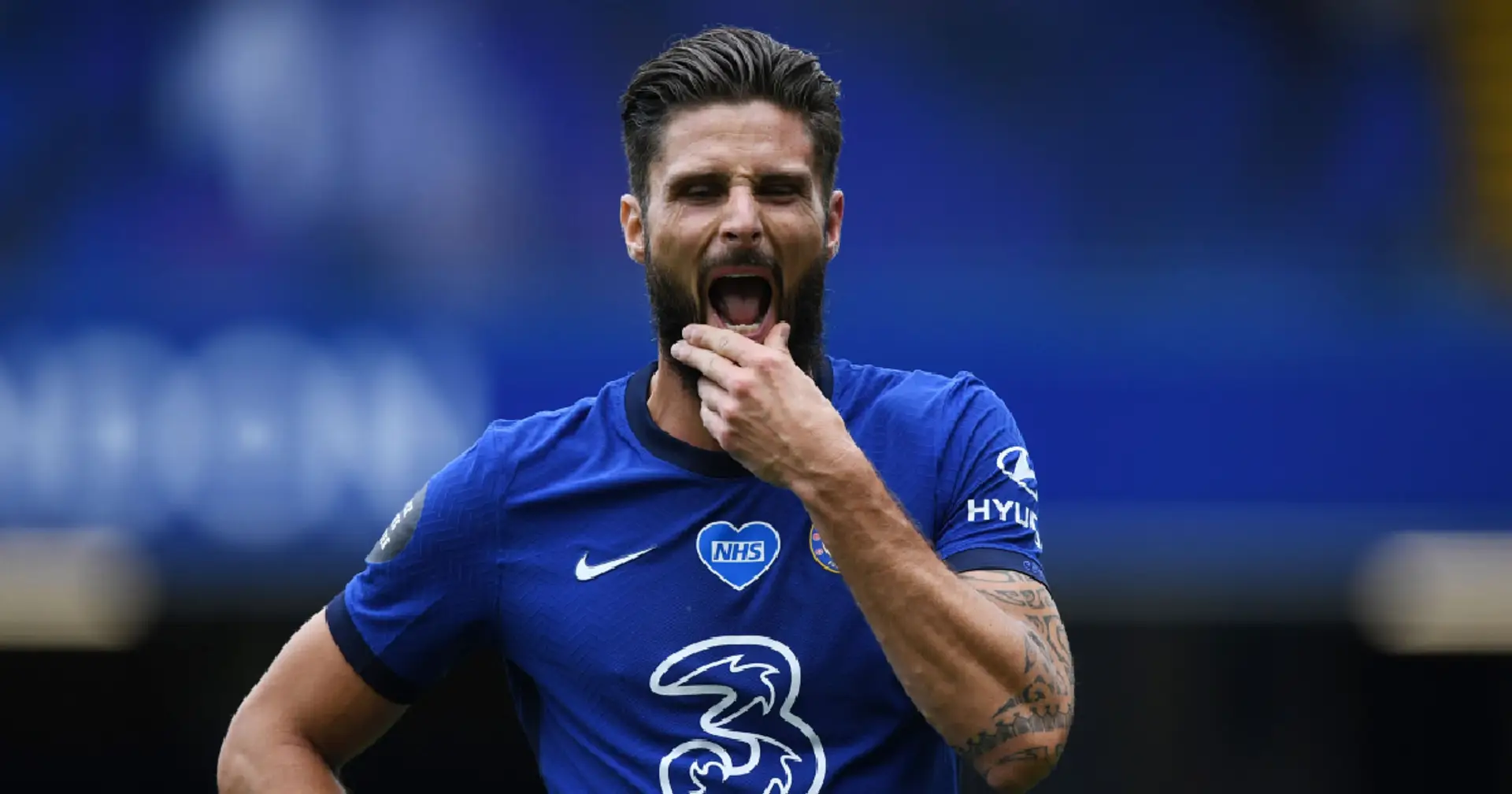 Giroud breaks 19-year-old record with goal against Leeds