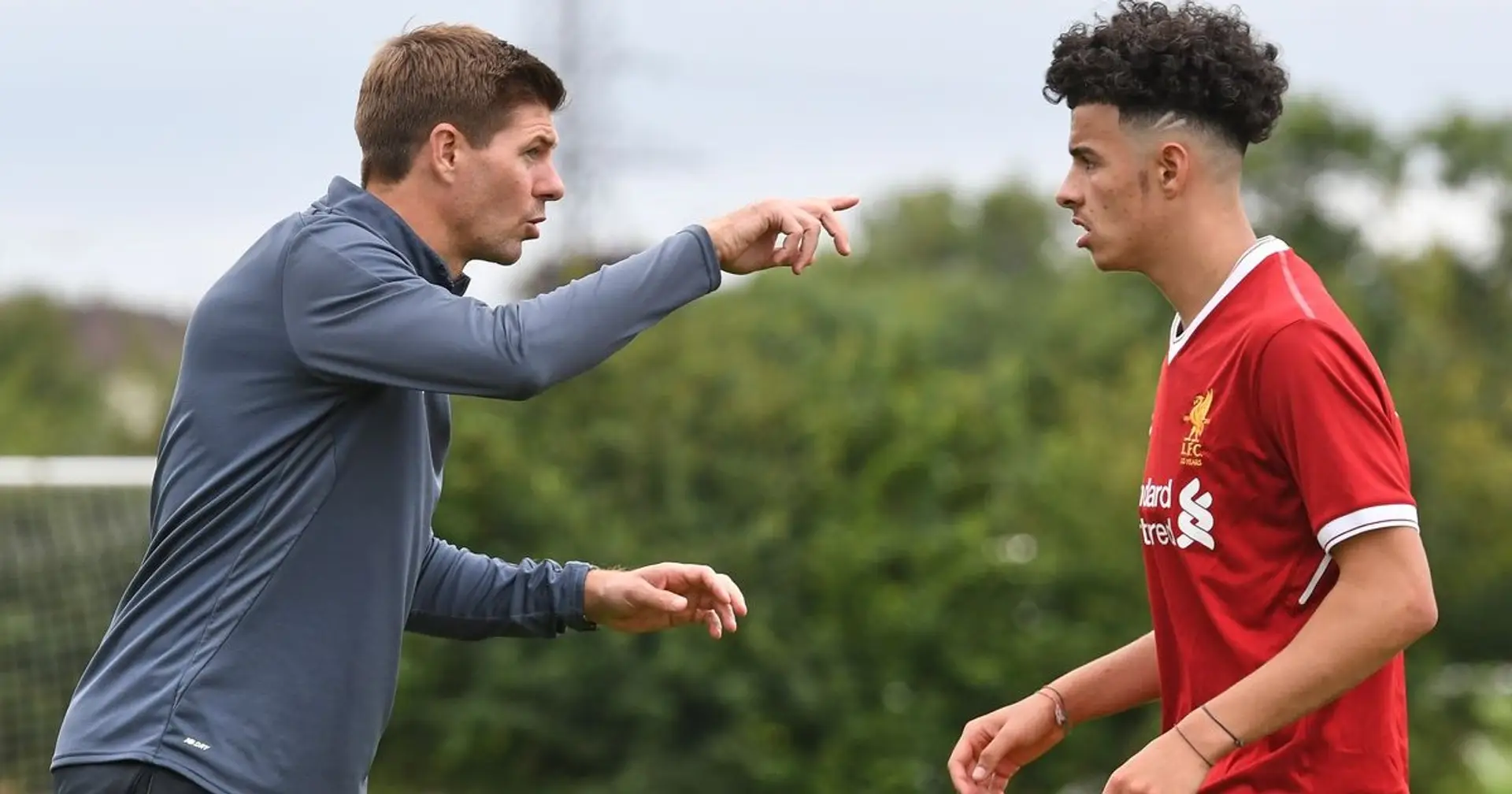 'You didn't show enough': Jones reveals 'harsh truths' Gerrard told him during academy days