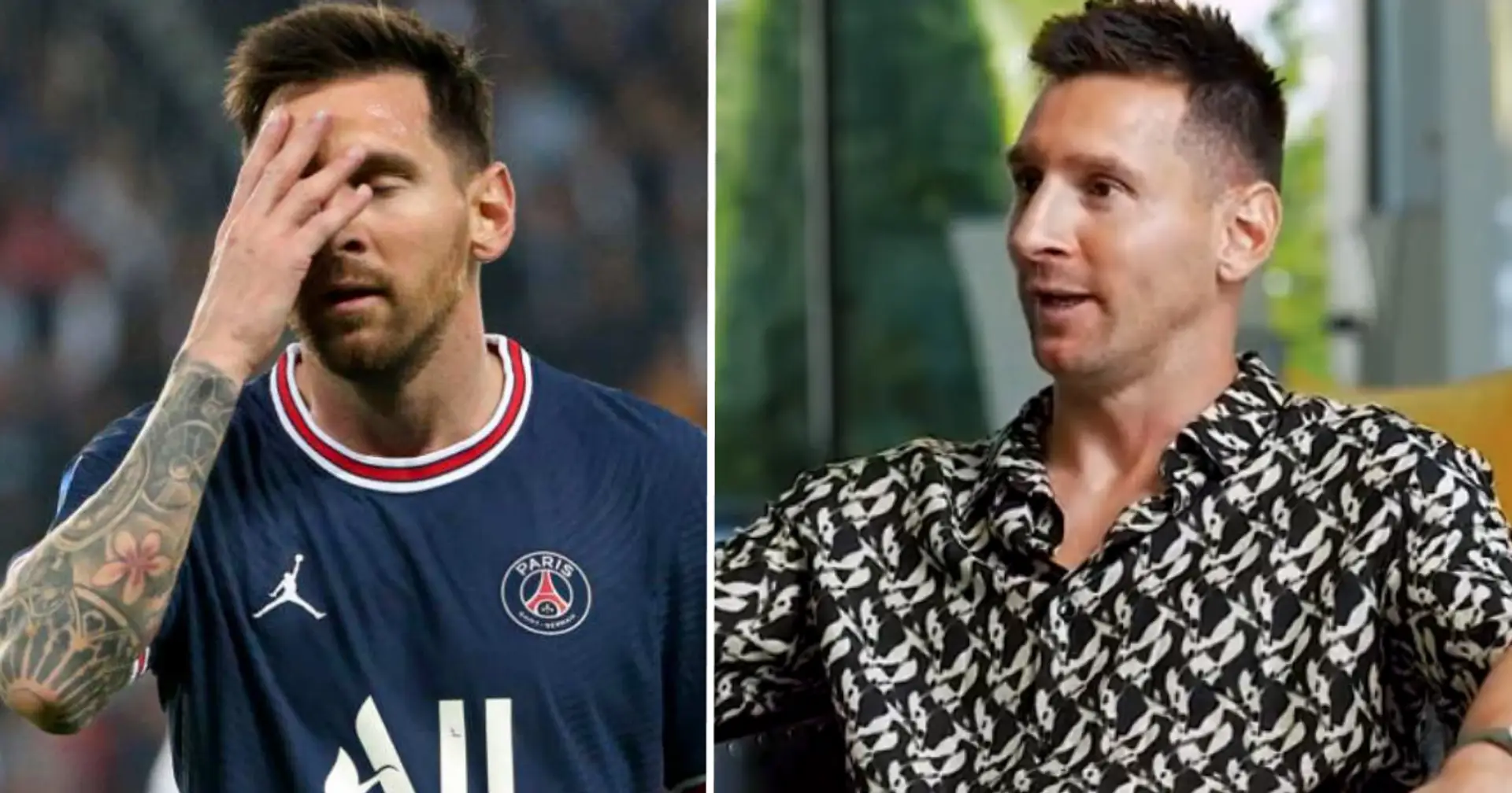 Messi names one good thing from his hellish time at PSG