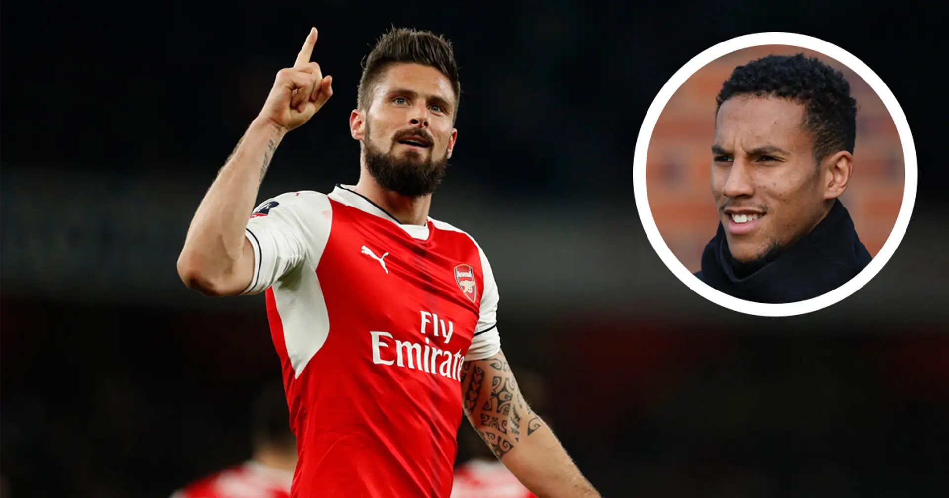 Ex-Gunner Isaac Hayden asked to pick 5-a-side team, goes for Olivier Giroud up top