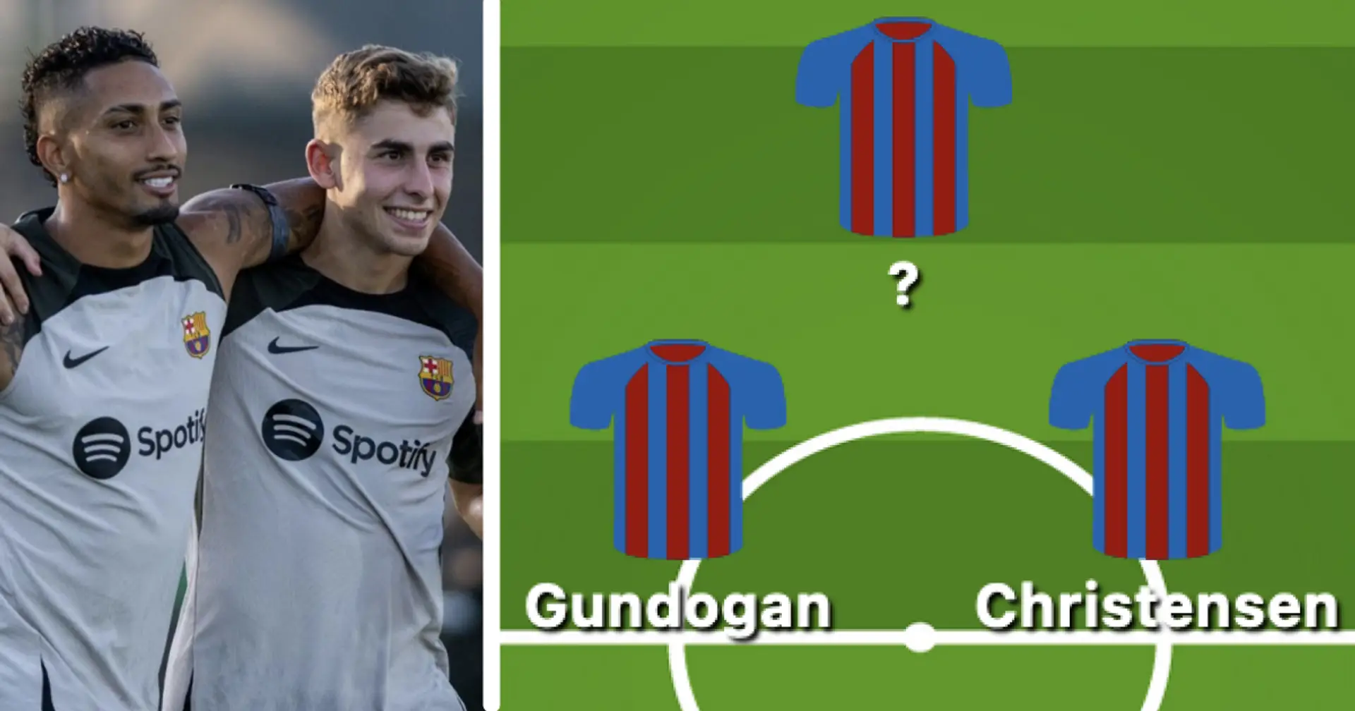 Who should start as 3rd midfielder alongside Christensen and Gundogan v Napoli?
