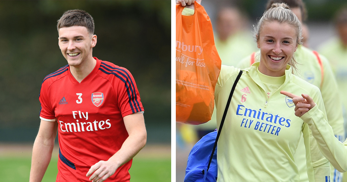 Leah Williamson teases Kieran Tierney in the most unexpected way - Football