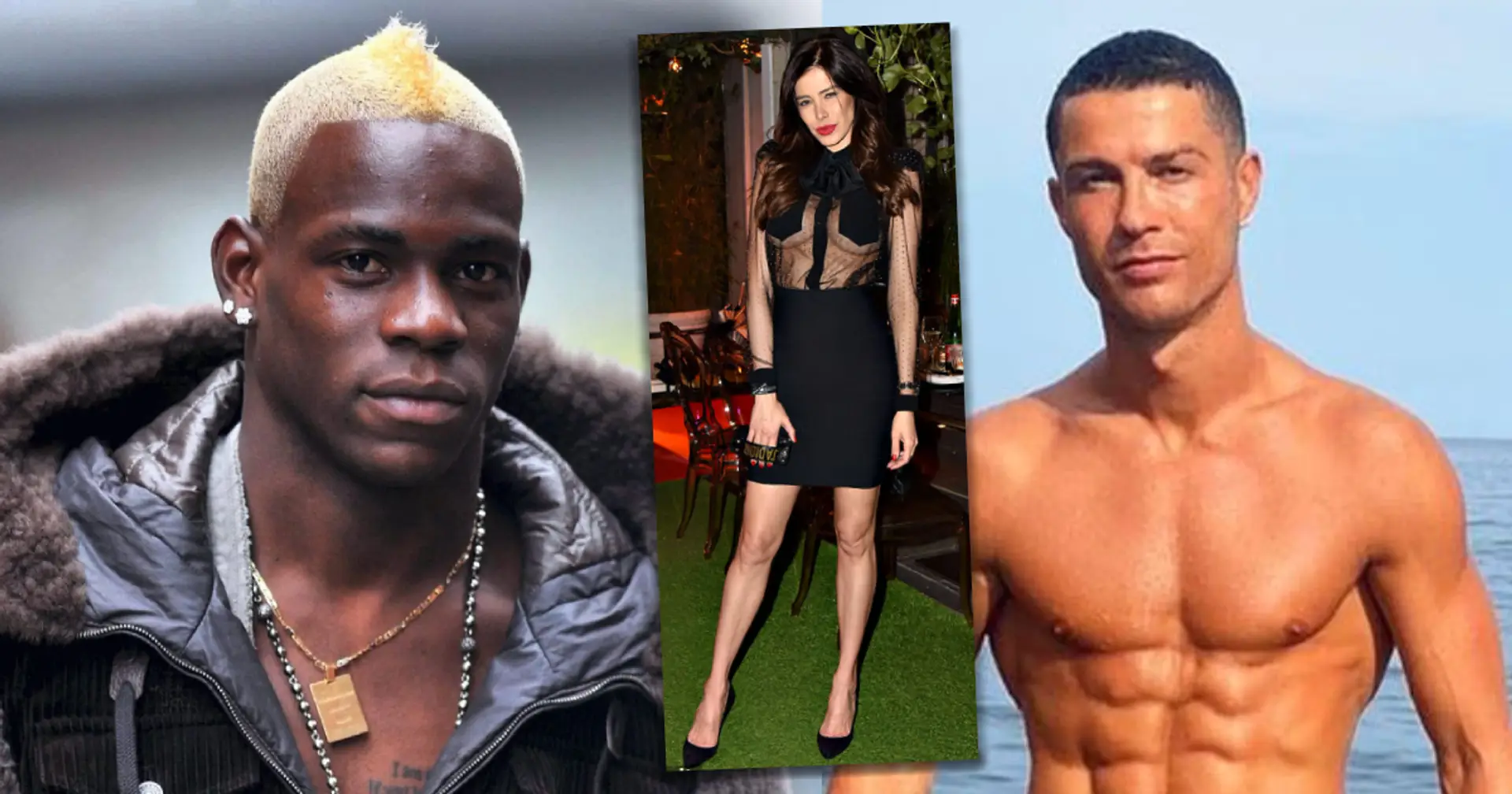 Mario Balotelli allegedly dated both Cristiano Ronaldo and Wayne Rooney's ex-girlfriends