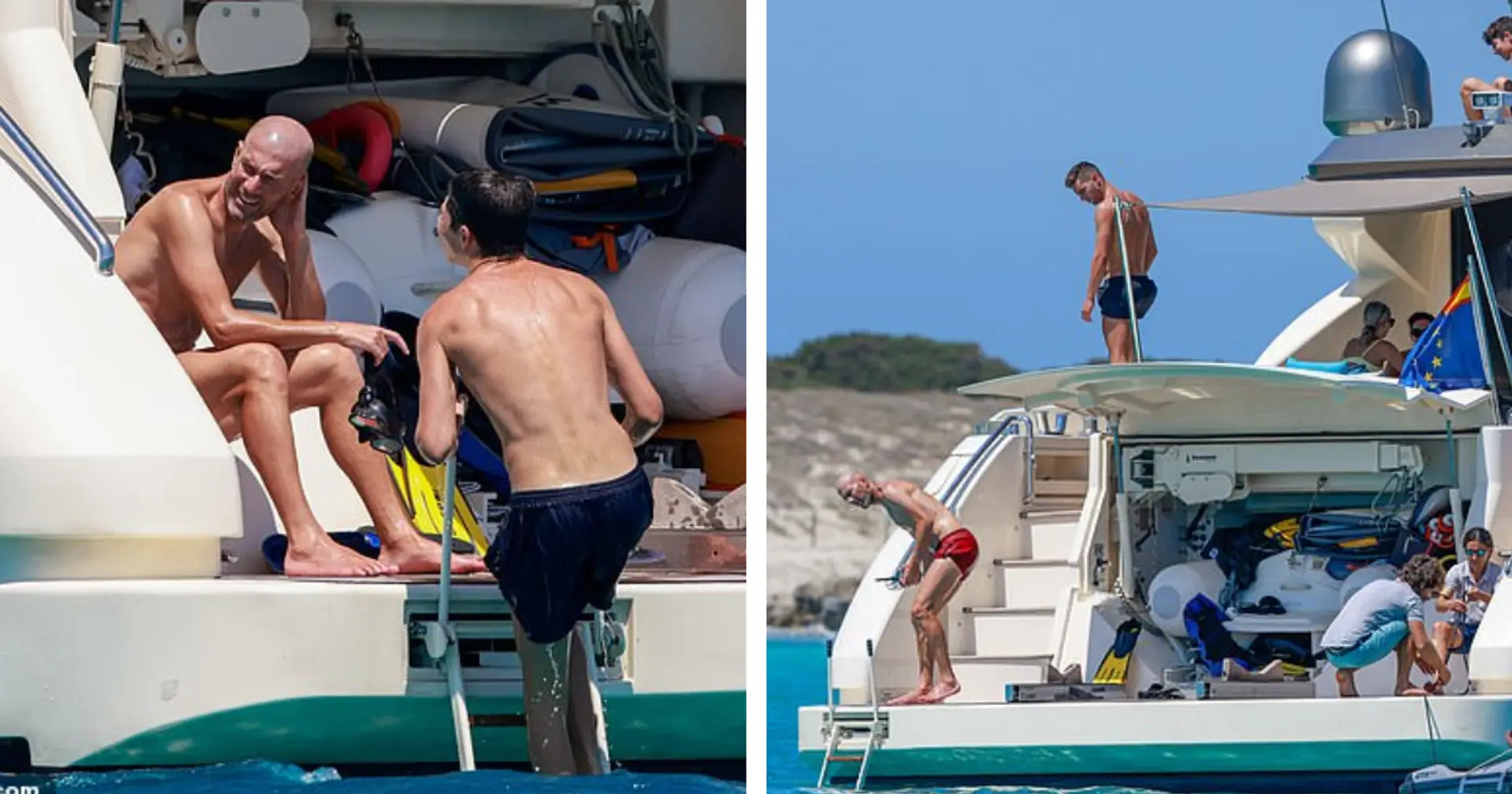 Zidane takes his family on vacation to Ibiza ahead of 2020/21 season