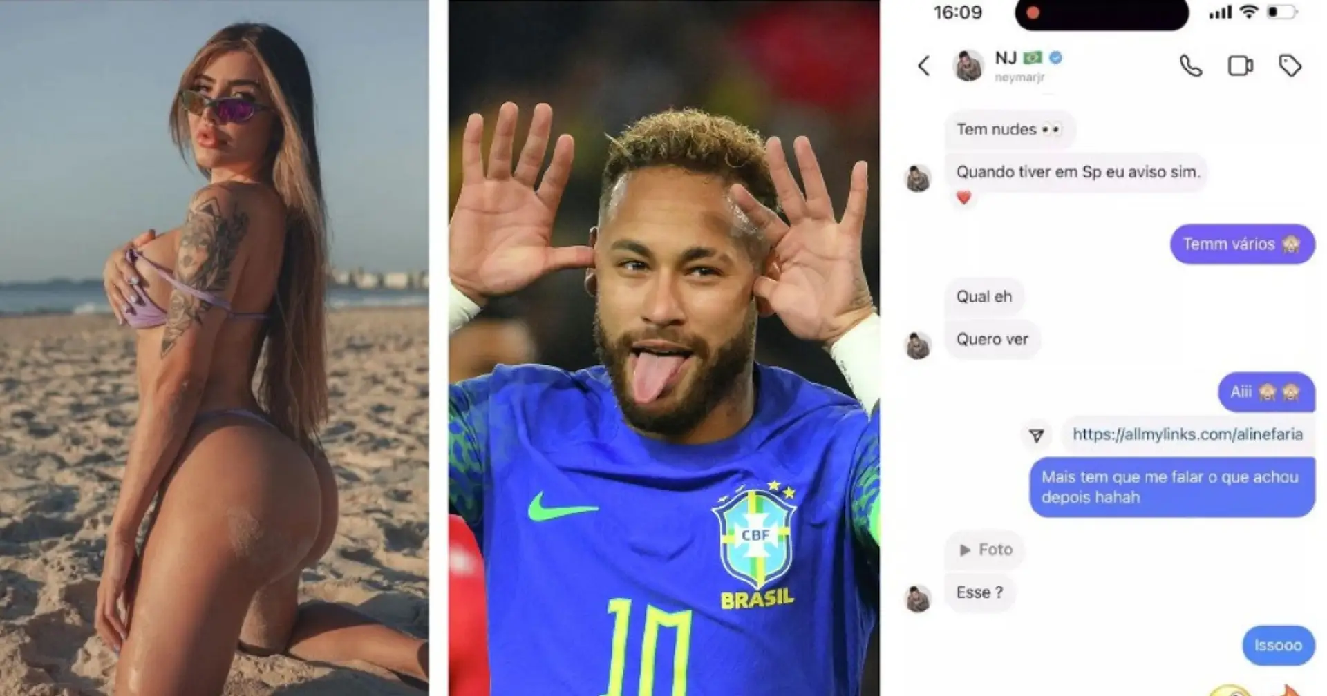 Neymar spinnt weiterhin: Vor kurzem ist er zum zweiten Mal Vater geworden, aber jetzt schreibt er einem Only Fans-Model, obwohl er sowieso fremdgehen darf 😱