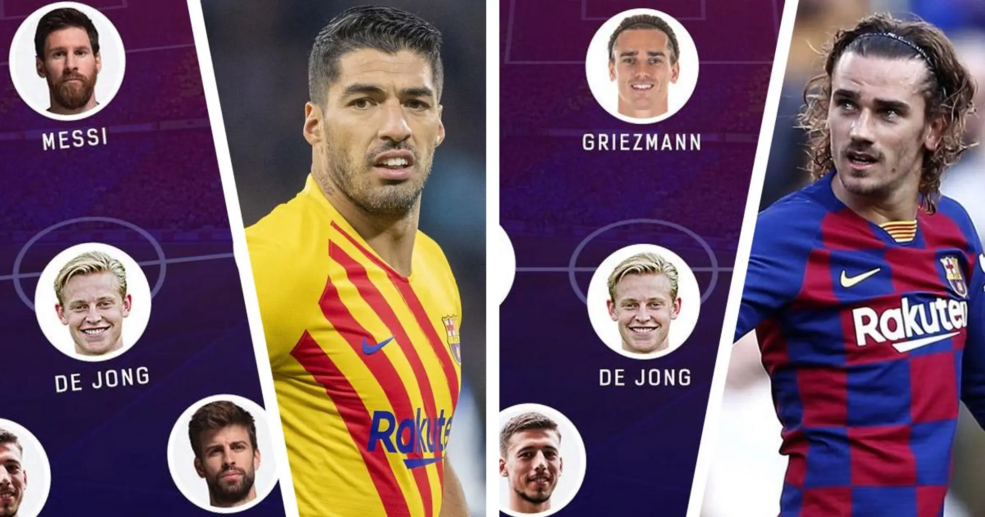 La formation probable du Barça sans Suarez: 2 options sans signature, 1 avec un nouvel attaquant