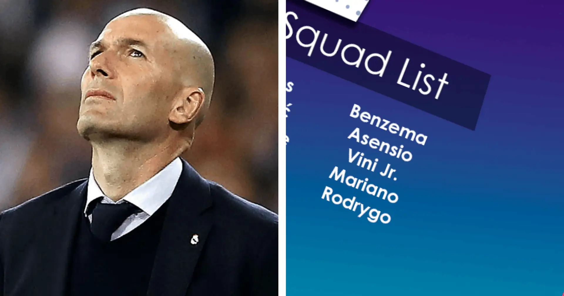 Real Madrid reveal 20-man squad vs Getafe, only 12 senior outfield players in