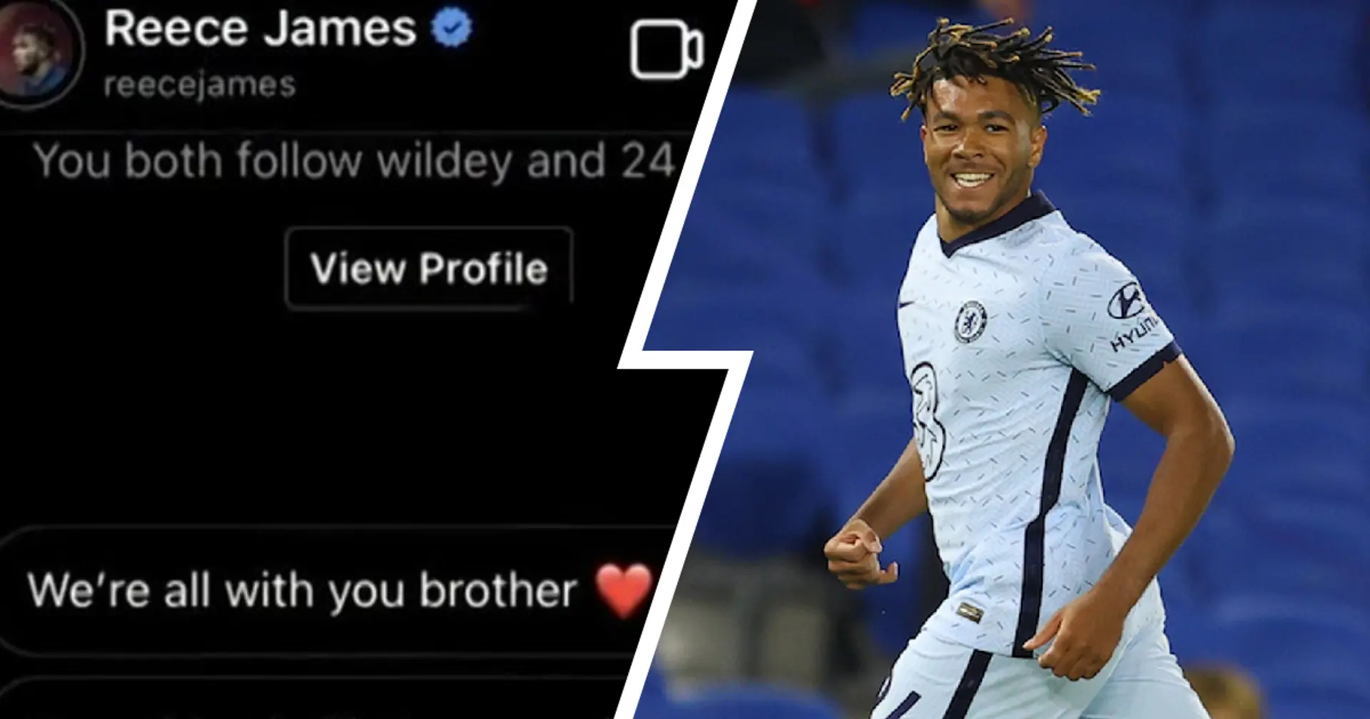 'Everything happens for a reason': Reece James's classy message to youngster forced to retire at 19