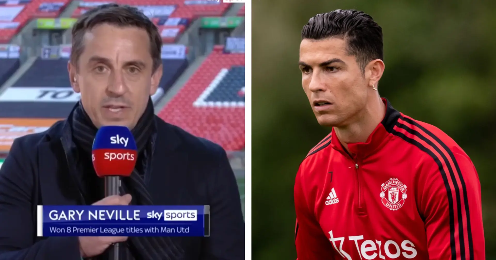 'His priority would be Champions League': Gary Neville speaks out on Ronaldo's future amid Saudi Arabia rumours