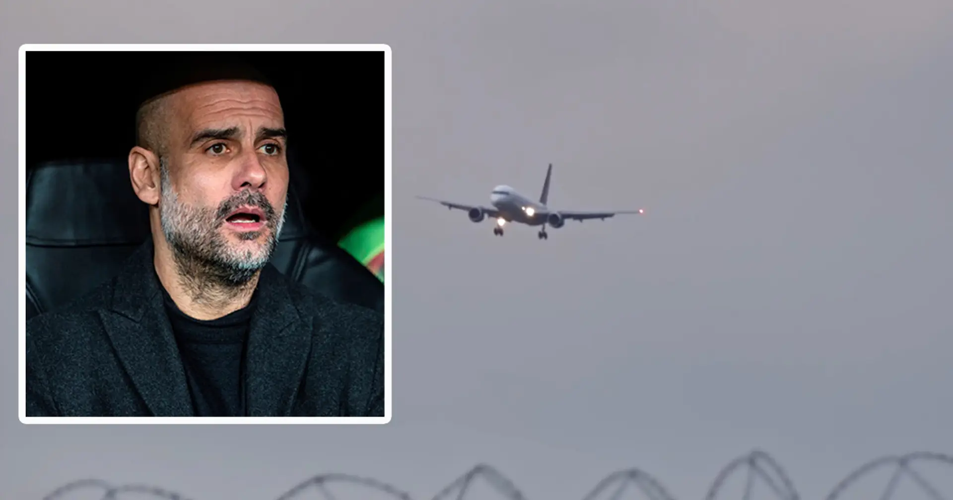 Erschreckendes Video zeigt, dass Team-Flugzeug von Man City gezwungen war, die Landung abzubrechen, nachdem es in der Luft angehalten hatte