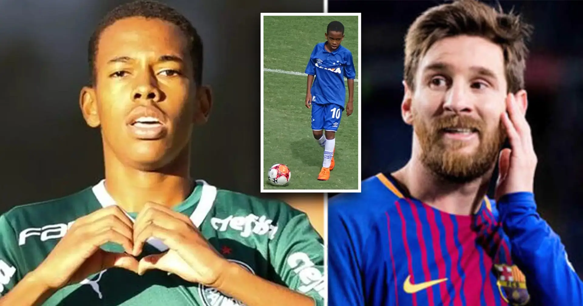 15-year-old Brazilian nicknamed Messinho appears on big clubs' radars