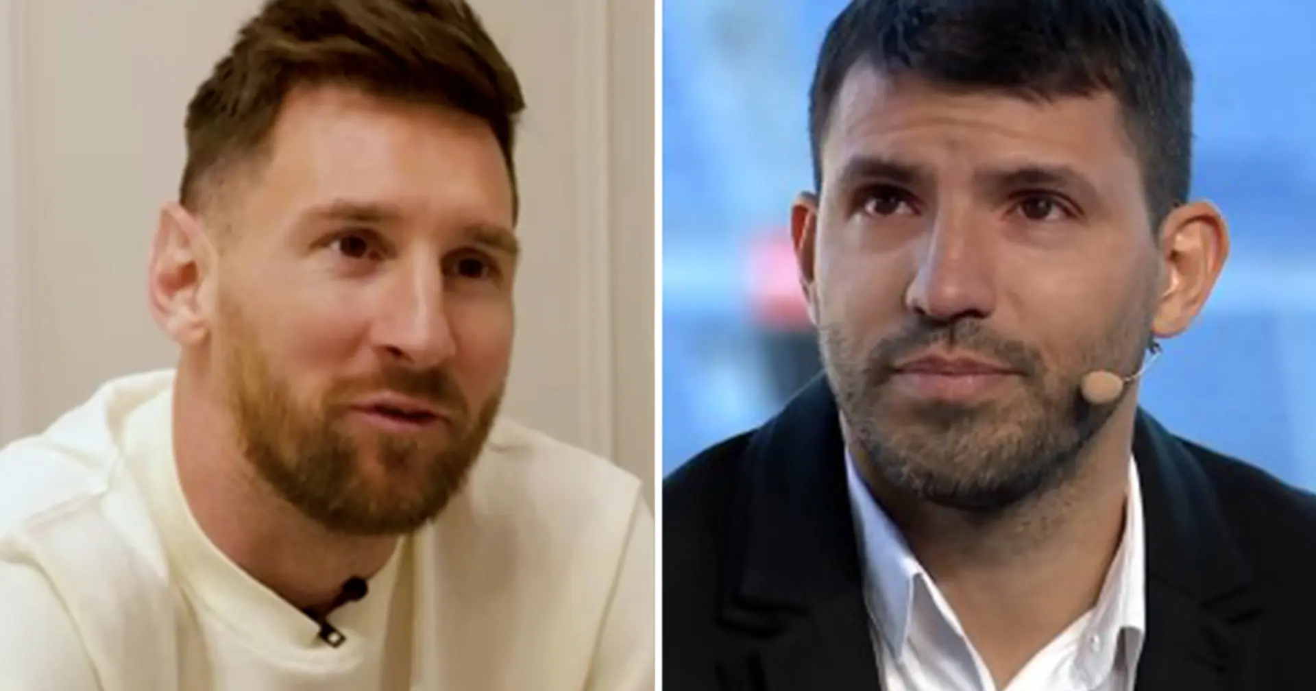 'Prácticamente toda una carrera juntos': Messi envía gran mensaje de despedida a Agüero