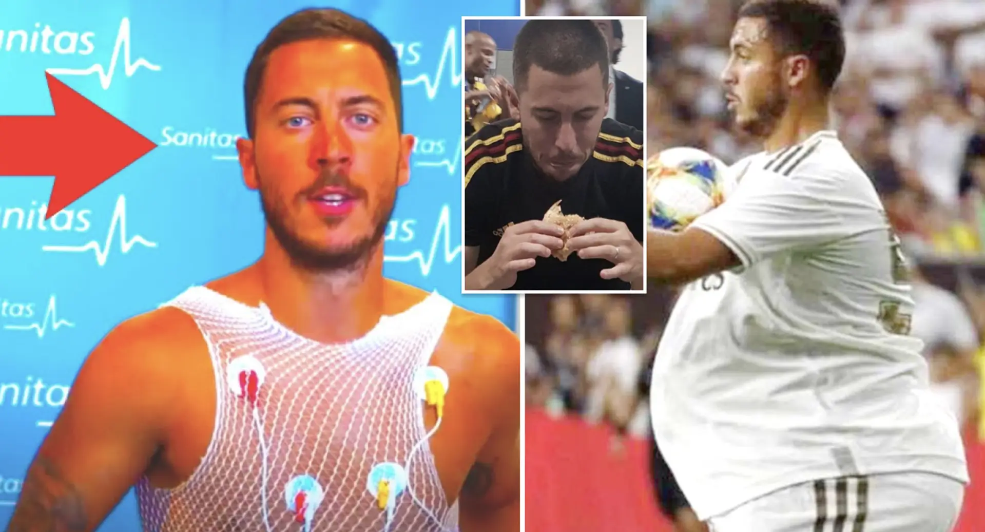 'And I let go of myself': Hazard explains arriving at Madrid pre-season visibly overweight
