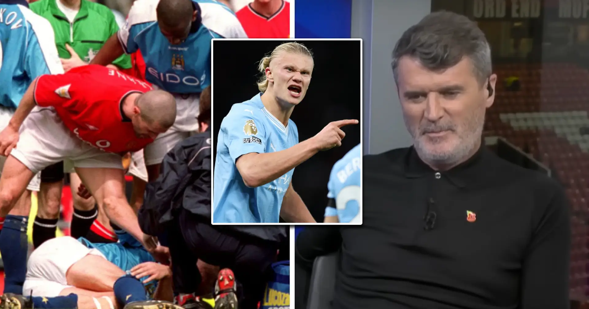 'I don’t know': Roy Keane reacts to Erling Haaland taunts in Manchester derby