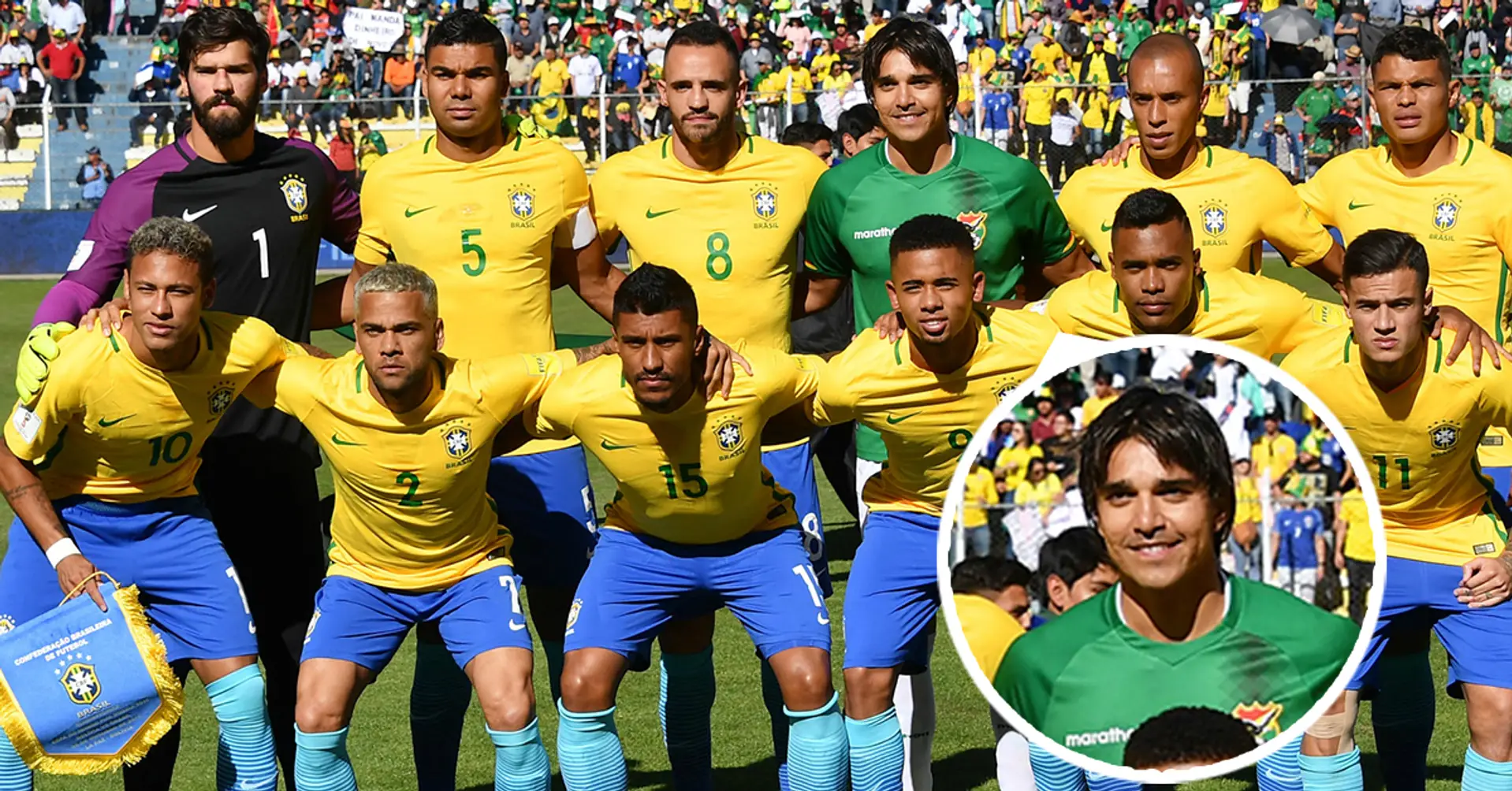 Perché la foto di squadra del Brasile del 2017 è una delle più insolite nel calcio