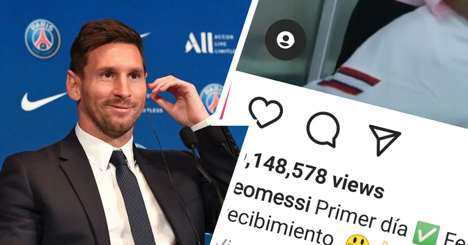 Messi sends message to fans after 1st PSG training session