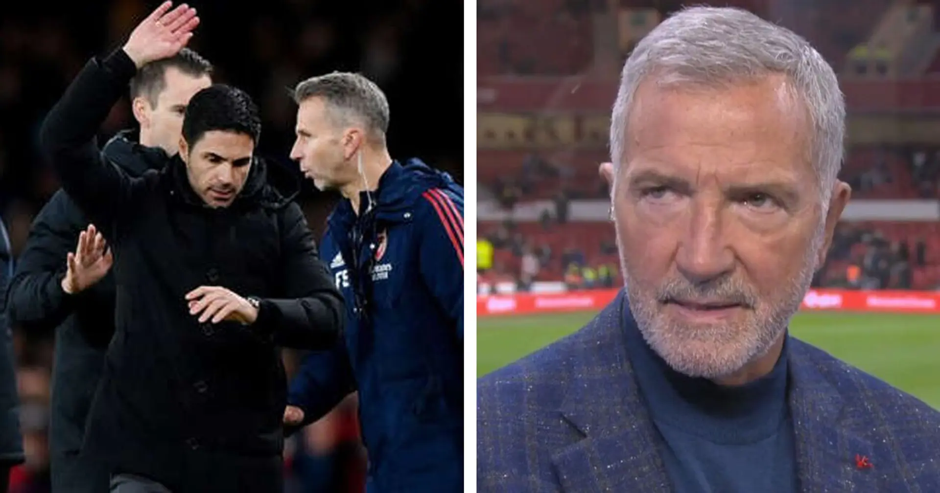 'This is new territory for him': Graeme Souness warns Arteta about touchline outburst