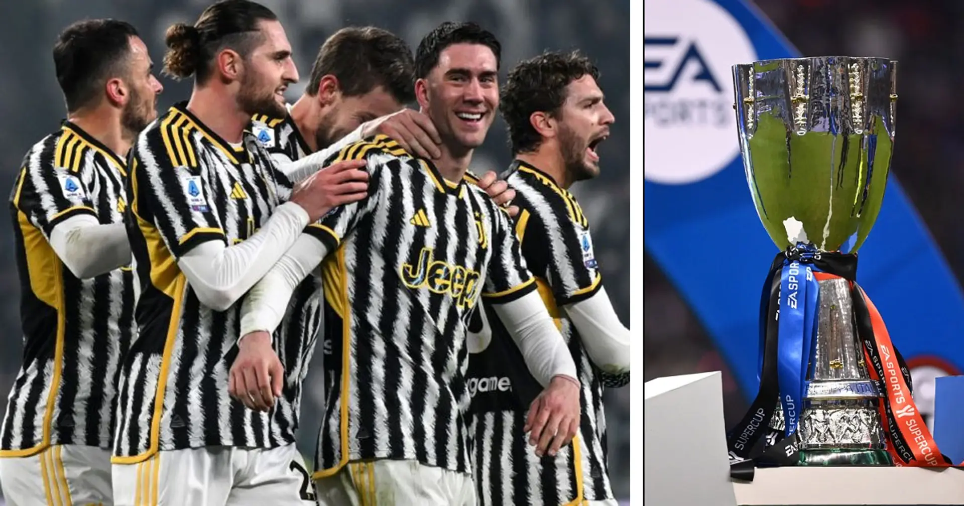 UFFICIALE | Svelato il tabellone della prossima Supercoppa Italiana: le avversarie della Juventus