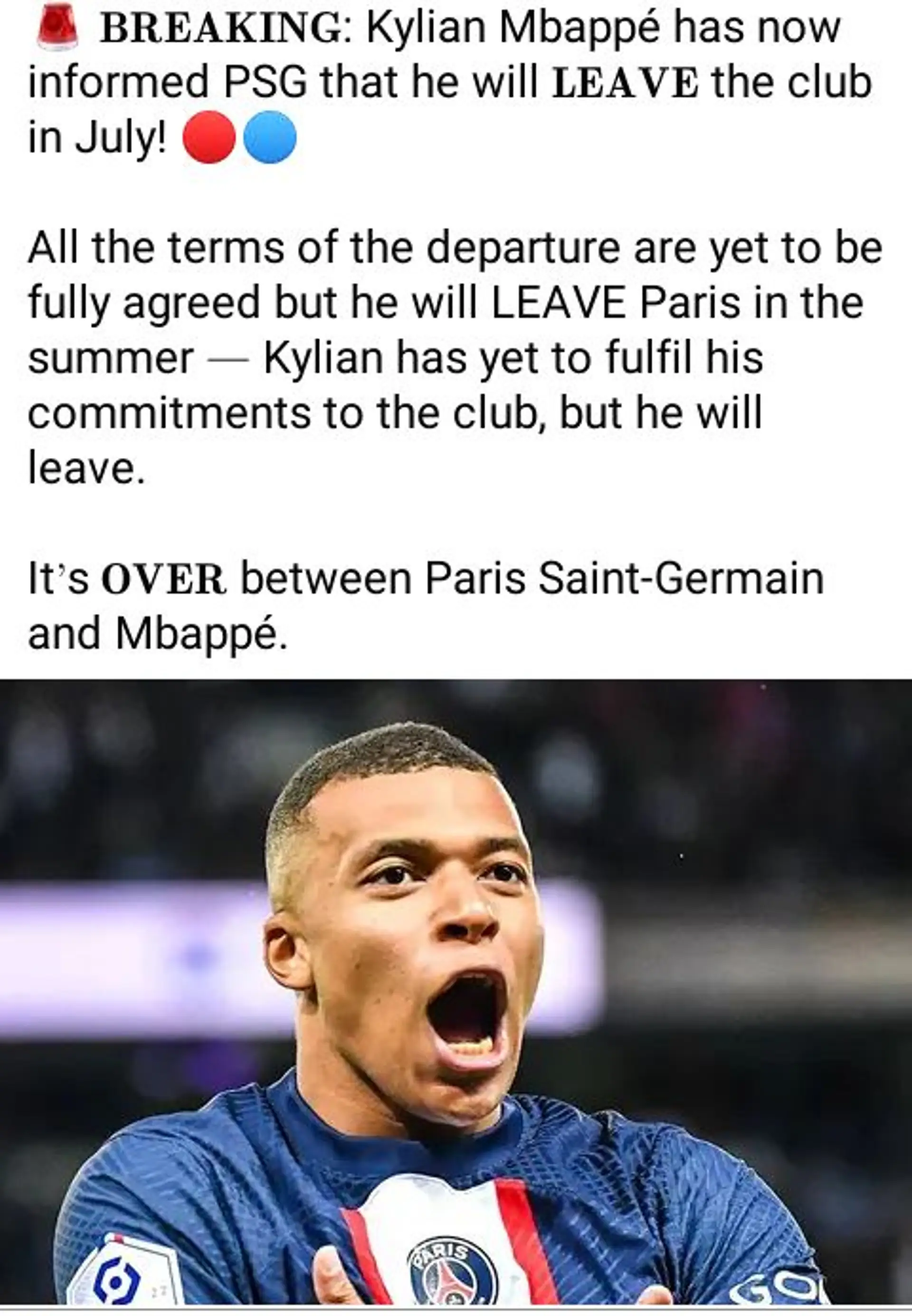 Kylian mbappé is finally living PSG. which club do you think he will 