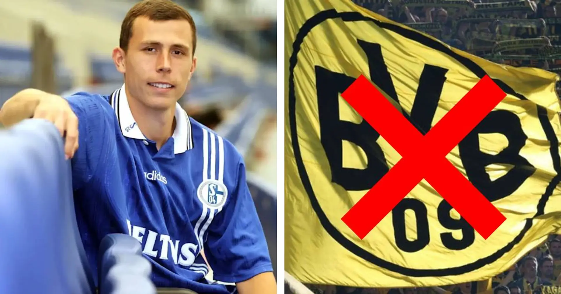 Als ob er irgendwann ein Thema beim BVB sein könnte... Schalke-Spieler Schallenberg sagt, dass er nie nach Dortmund wechseln wird