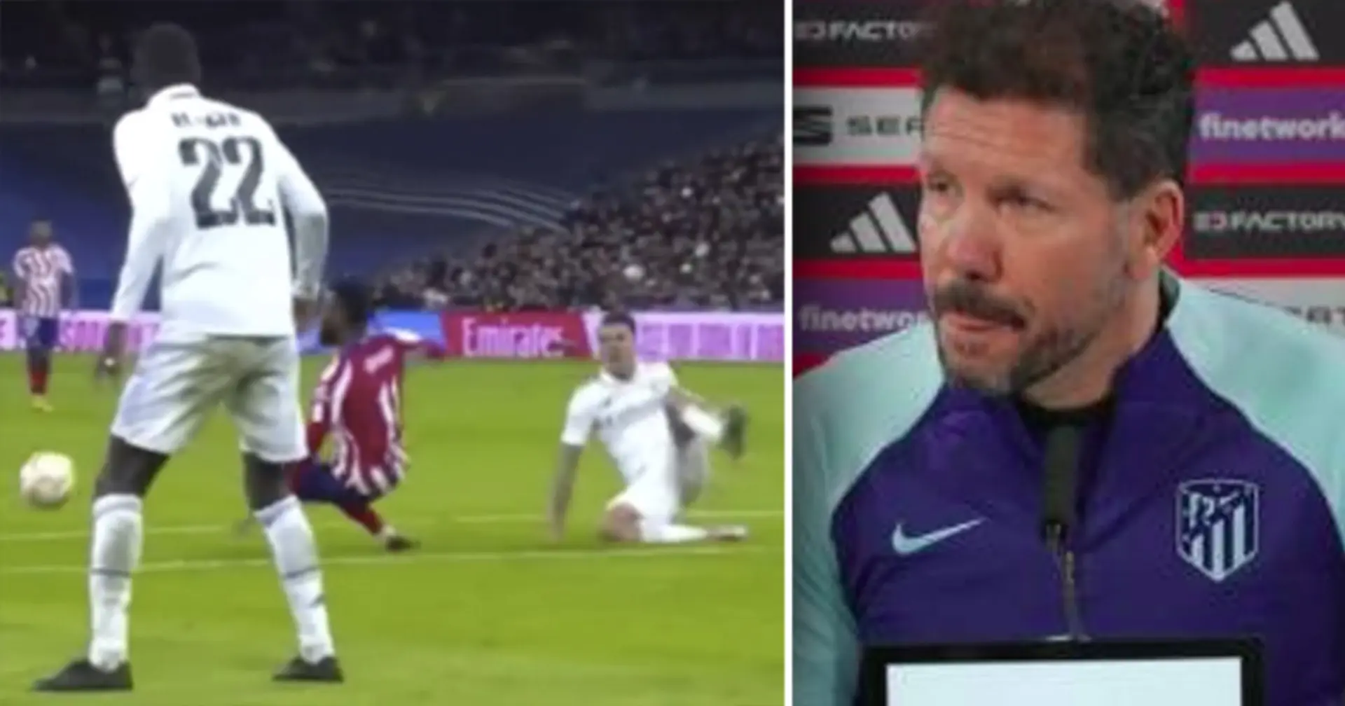 'Leaving Real Madrid with 10 men is a big deal': Atletico Madrid denounce refereeing in Copa del Rey derby