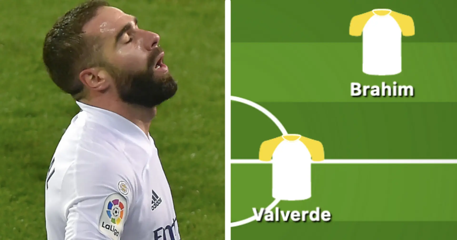 El mejor XI del Real Madrid sin Carvajal y 5 lesionados más