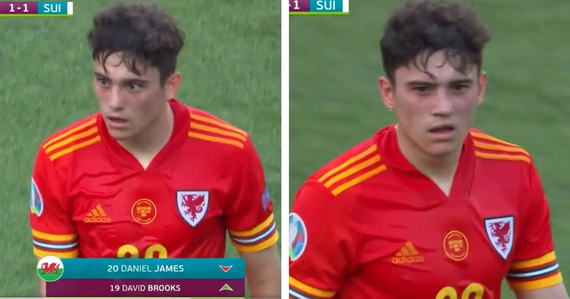 James infuriated with Wales coaching staff after being subbed vs Switzerland - and United fans love the fire in him