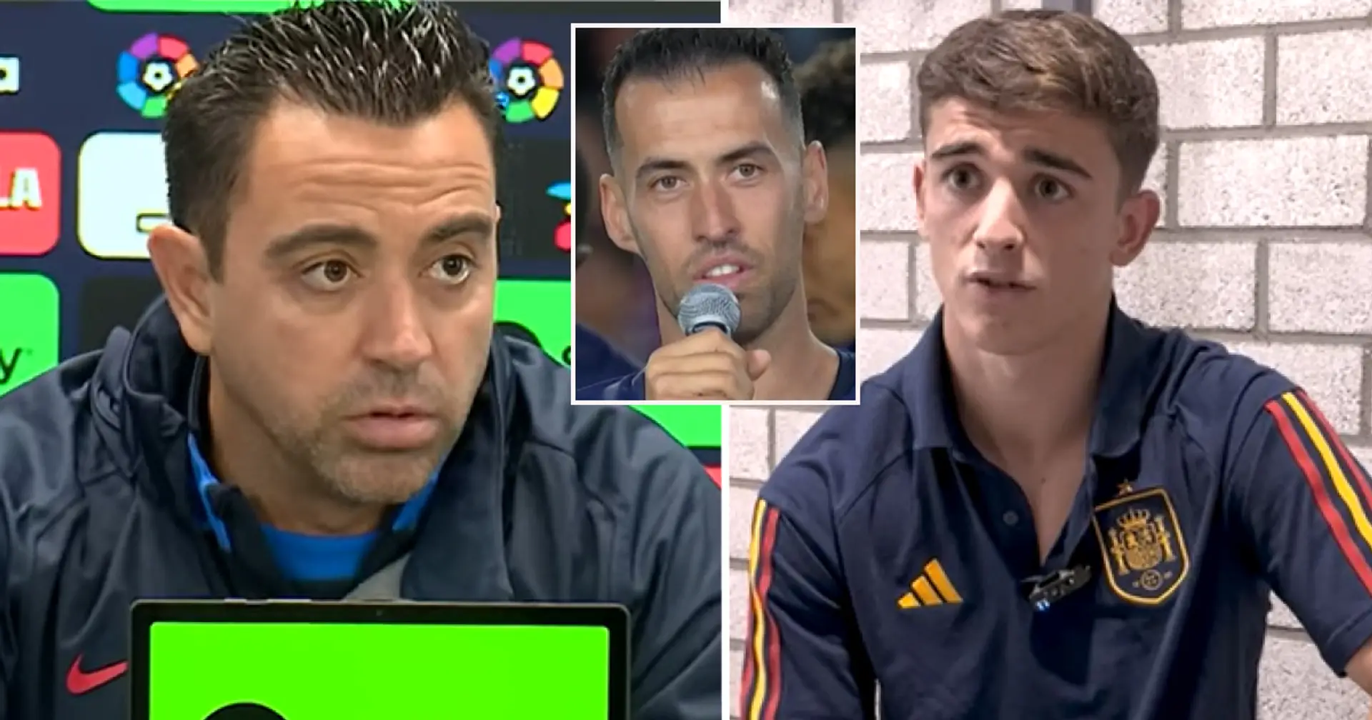 Gavi picks his best replacement for Busquets, Xavi rates him highly too