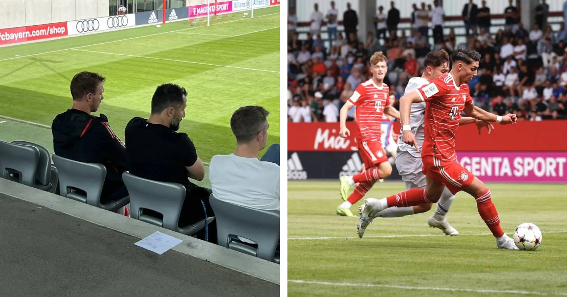 U19-Teams von Bayern und Barca trennen sich 3:3 - Nagelsmann, Salihamidzic und Neppe waren live vor Ort