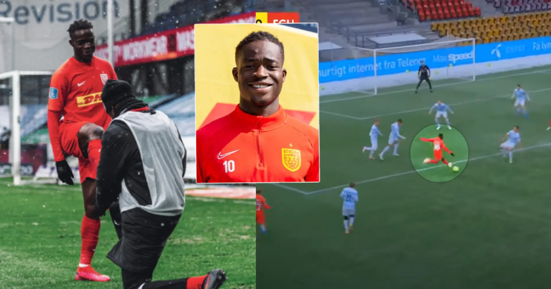 This is what he can do: United target Sulemana shines in practice game for FC Nordsjaelland (video)