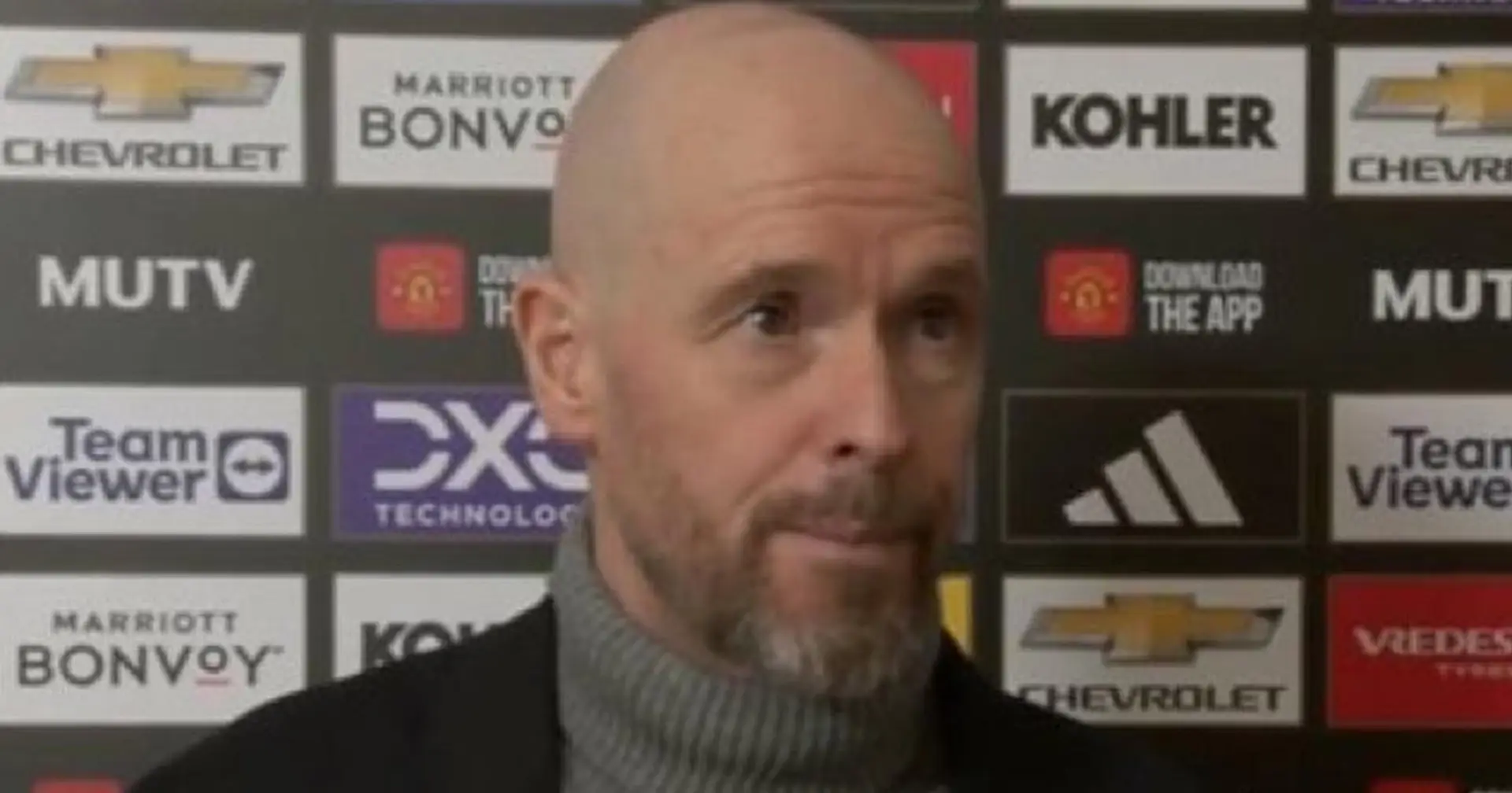 'We showed big personality and character': Ten Hag reflects on Fulham loss